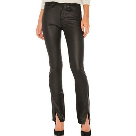 NEW Free People Spellbound Coated Jean Black 32 - Picture 7 of 11
